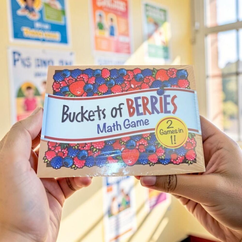 NIP Sealed Learning Resources Buckets Of Berries Math Game